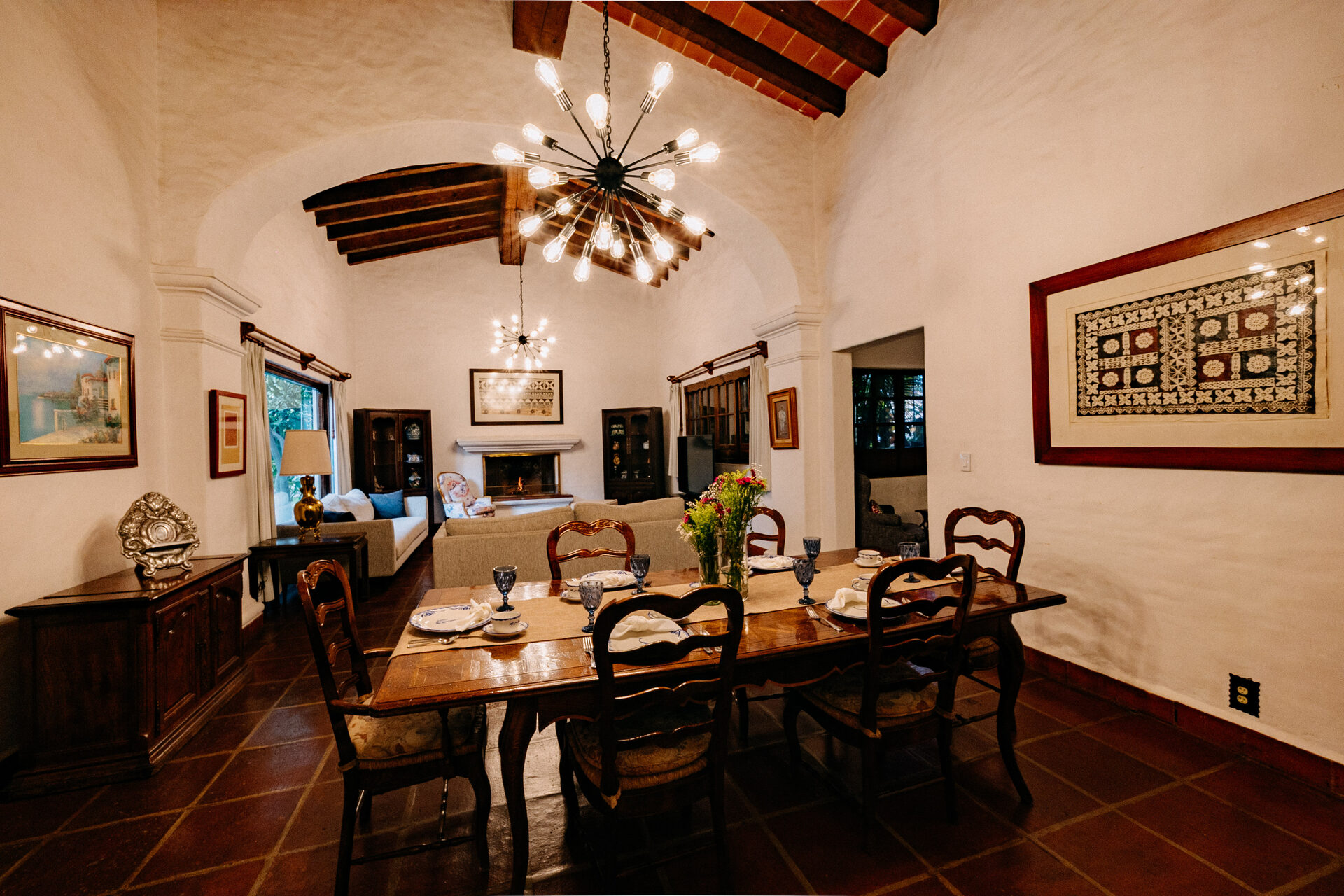 Comedor & Sala — Quinta La Jolla