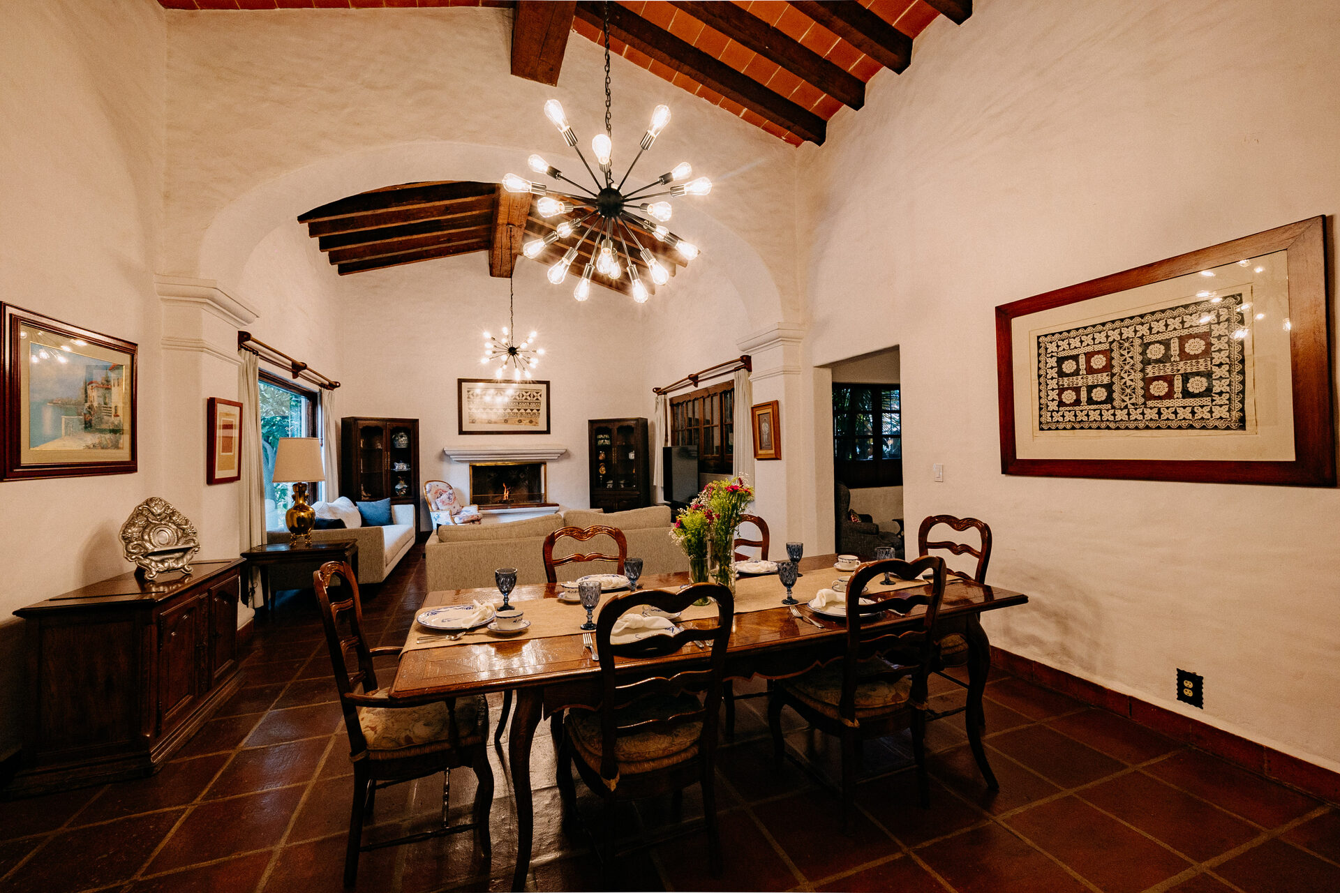 Comedor & Sala — Quinta La Jolla
