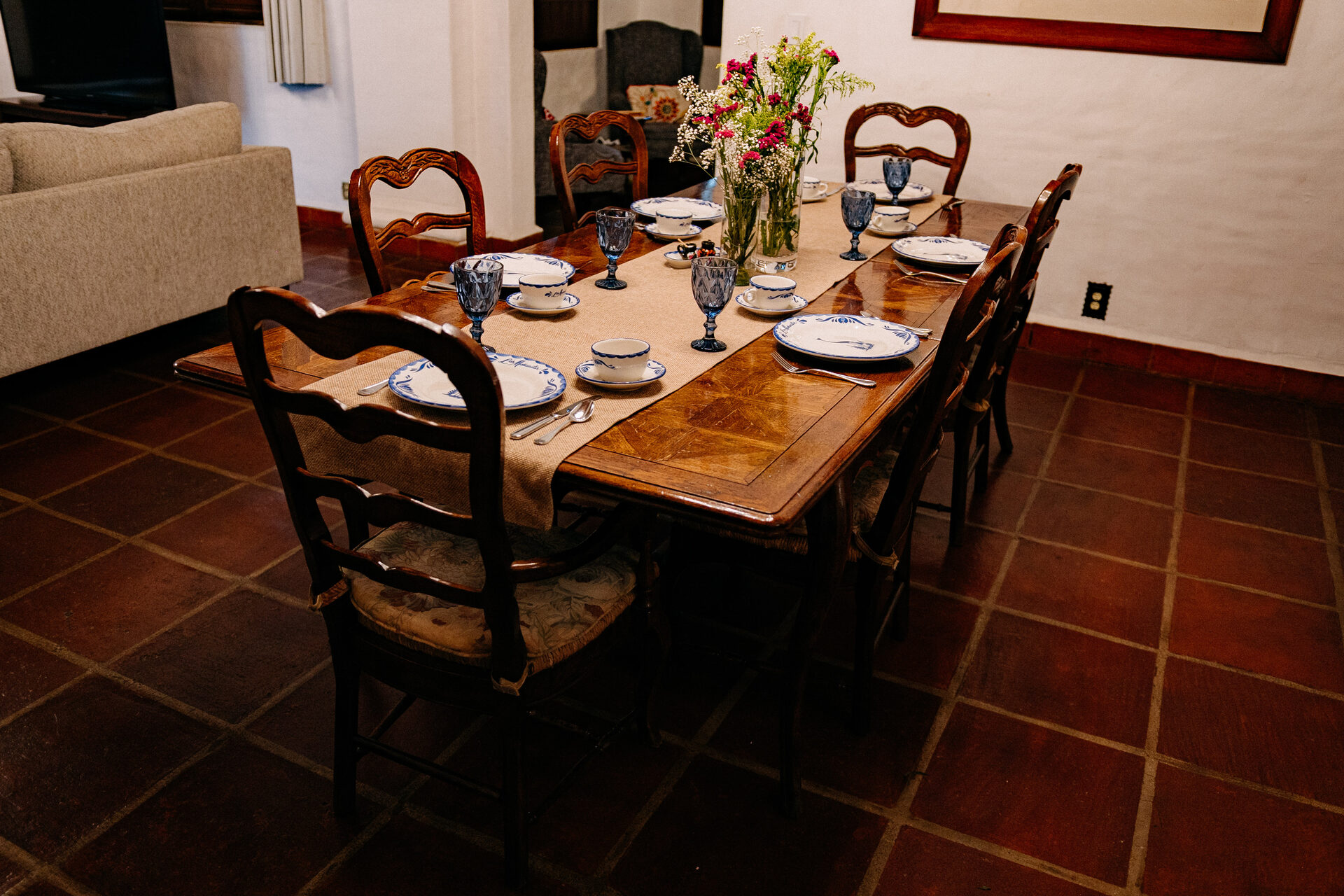 Comedor & Sala — Quinta La Jolla